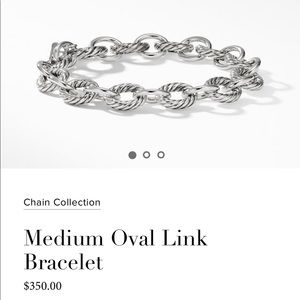 David Yurman Oval Link Bracelet